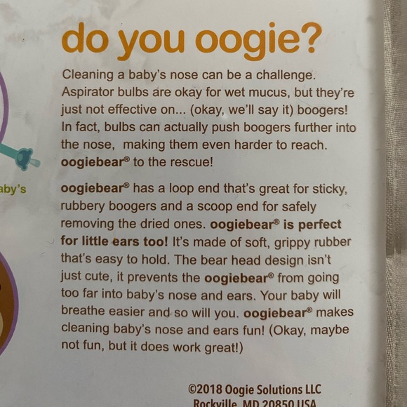 OOGIEBEAR BOOGER & EAR WAX TOOL - Picture 8 of 8